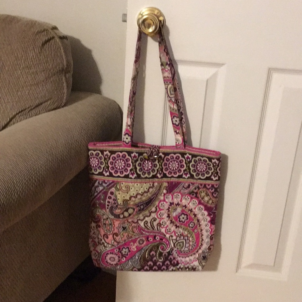 Tote bag with matching wallet